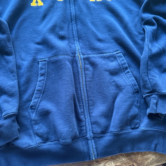 Men's Navy X-Play Zip-Up Sweater - Picture 5 of 5